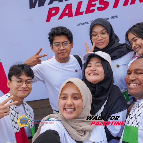 Race photo from WALK FOR PALESTINE