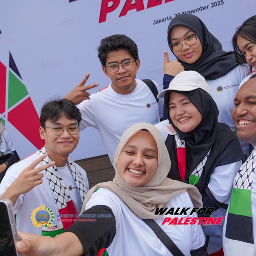 Race photo from WALK FOR PALESTINE