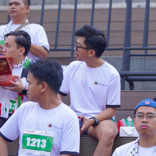 Race photo from WALK FOR PALESTINE