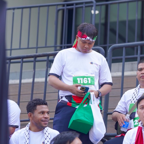 Race photo from WALK FOR PALESTINE
