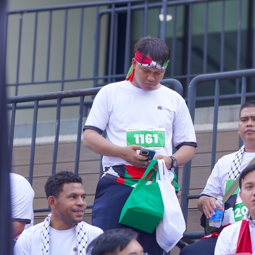 Race photo from WALK FOR PALESTINE