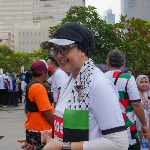 Race photo from WALK FOR PALESTINE