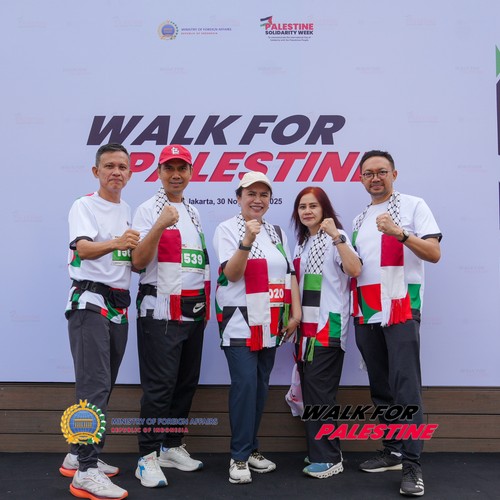 Race photo from WALK FOR PALESTINE