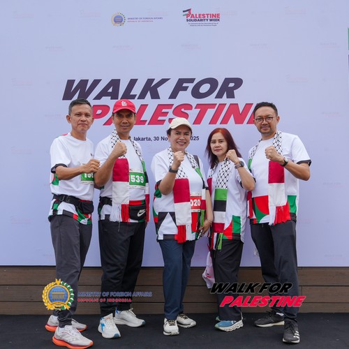Race photo from WALK FOR PALESTINE