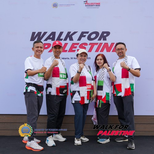 Race photo from WALK FOR PALESTINE