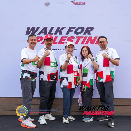 Race photo from WALK FOR PALESTINE