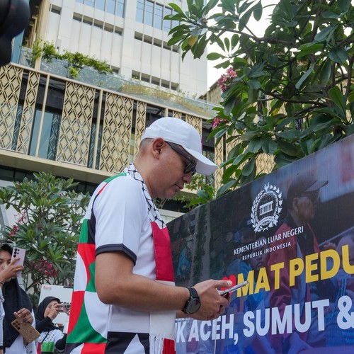 Race photo from WALK FOR PALESTINE