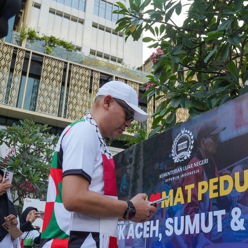 Race photo from WALK FOR PALESTINE