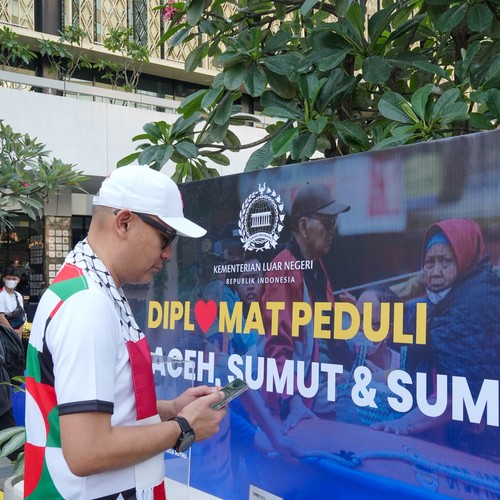Race photo from WALK FOR PALESTINE