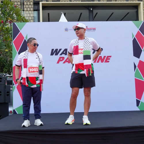 Race photo from WALK FOR PALESTINE
