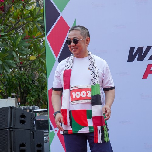 Race photo from WALK FOR PALESTINE