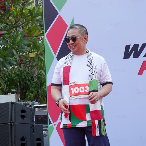 Race photo from WALK FOR PALESTINE