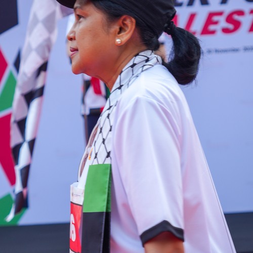 Race photo from WALK FOR PALESTINE