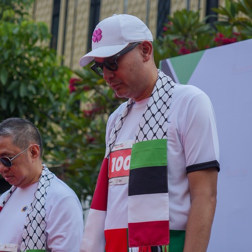 Race photo from WALK FOR PALESTINE