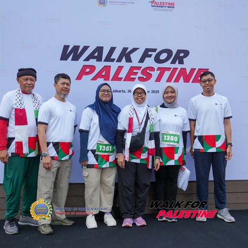 Race photo from WALK FOR PALESTINE