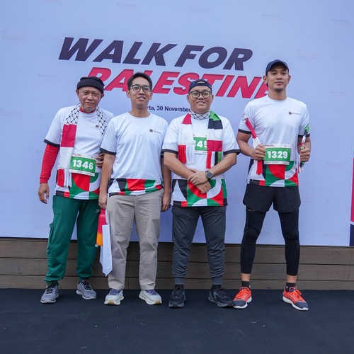 Race photo from WALK FOR PALESTINE