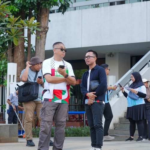 Race photo from WALK FOR PALESTINE