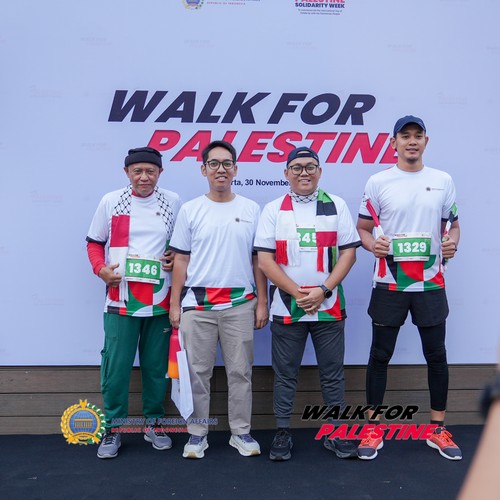 Race photo from WALK FOR PALESTINE