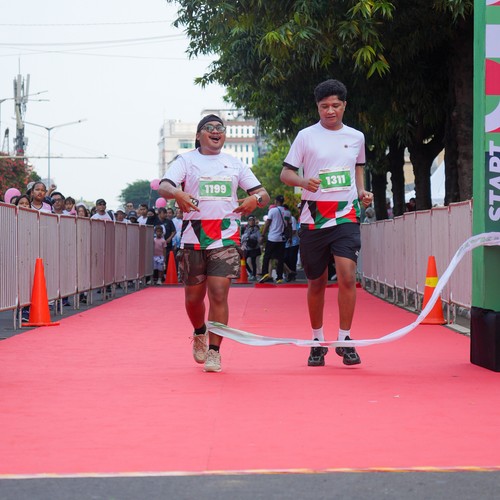 Race photo from WALK FOR PALESTINE