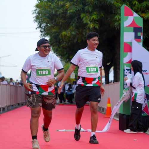 Race photo from WALK FOR PALESTINE