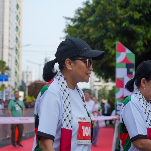 Race photo from WALK FOR PALESTINE
