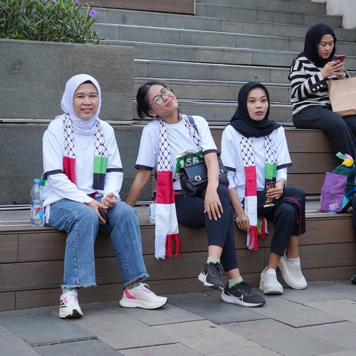 Race photo from WALK FOR PALESTINE