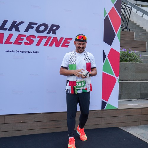Race photo from WALK FOR PALESTINE