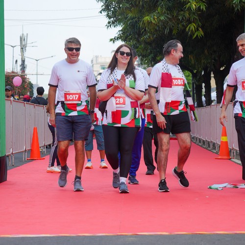 Race photo from WALK FOR PALESTINE