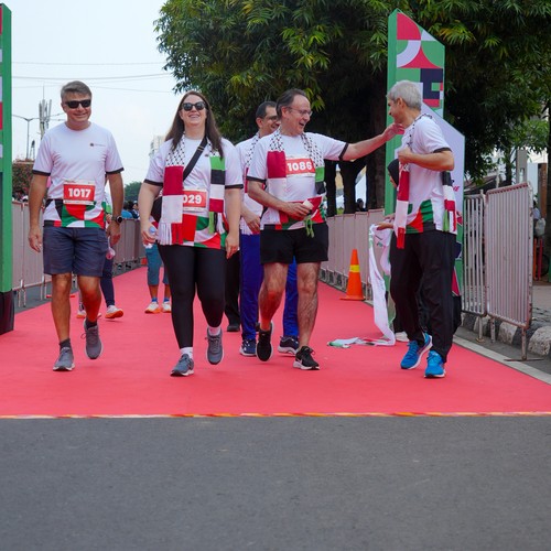 Race photo from WALK FOR PALESTINE