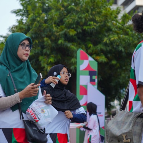 Race photo from WALK FOR PALESTINE