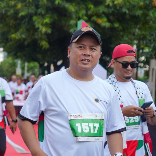 Race photo from WALK FOR PALESTINE