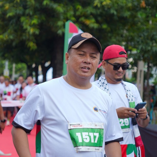 Race photo from WALK FOR PALESTINE