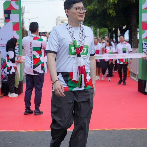 Race photo from WALK FOR PALESTINE