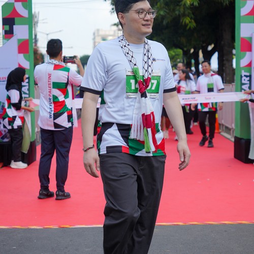 Race photo from WALK FOR PALESTINE