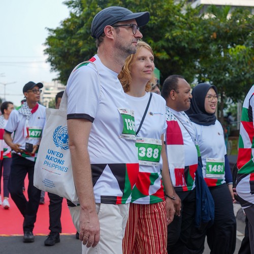 Race photo from WALK FOR PALESTINE