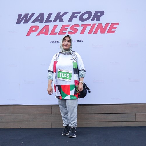 Race photo from WALK FOR PALESTINE