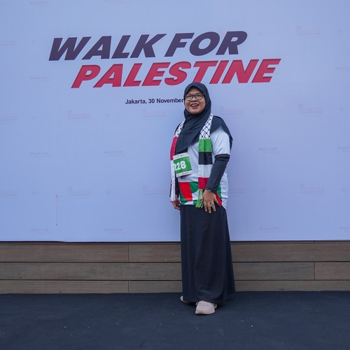 Race photo from WALK FOR PALESTINE