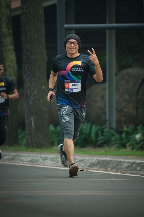 Race photo from WIPRO RUN 2025 - Vitalis Unza 20th Anniversary