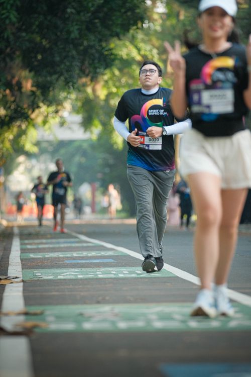 Race photo from WIPRO RUN 2025 - Vitalis Unza 20th Anniversary