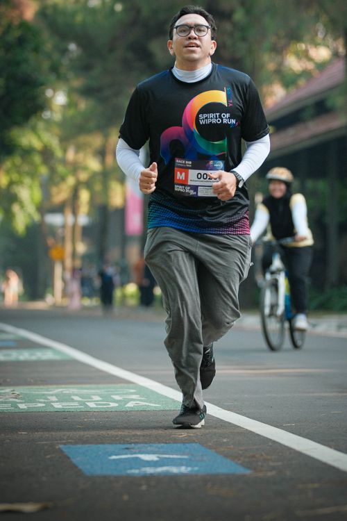 Race photo from WIPRO RUN 2025 - Vitalis Unza 20th Anniversary