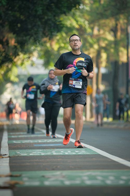 Race photo from WIPRO RUN 2025 - Vitalis Unza 20th Anniversary
