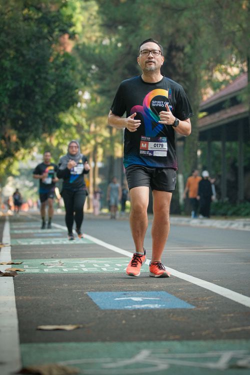 Race photo from WIPRO RUN 2025 - Vitalis Unza 20th Anniversary