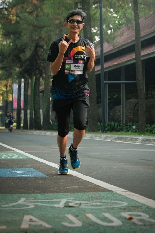 Race photo from WIPRO RUN 2025 - Vitalis Unza 20th Anniversary