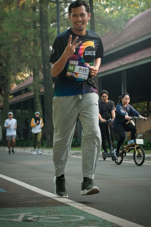 Race photo from WIPRO RUN 2025 - Vitalis Unza 20th Anniversary