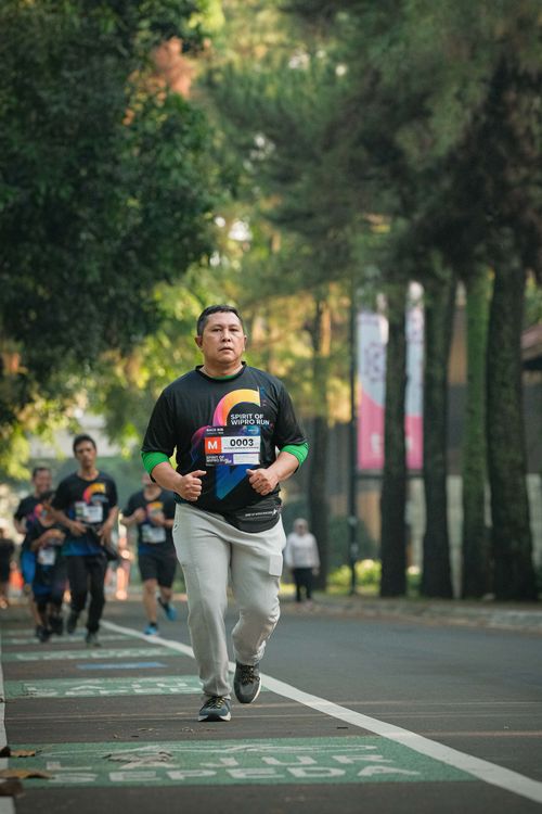 Race photo from WIPRO RUN 2025 - Vitalis Unza 20th Anniversary