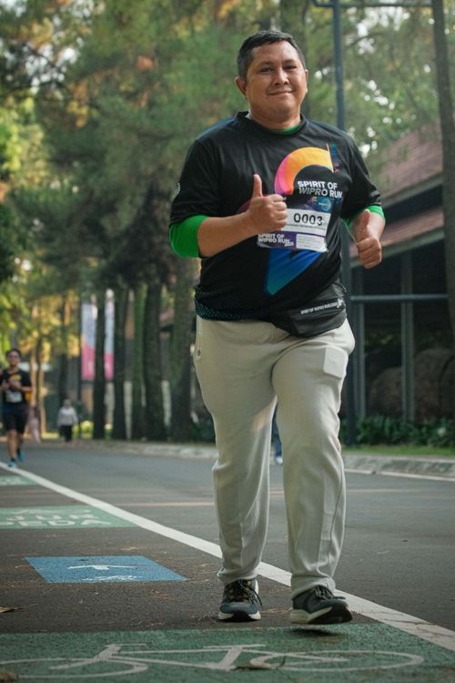 Race photo from WIPRO RUN 2025 - Vitalis Unza 20th Anniversary