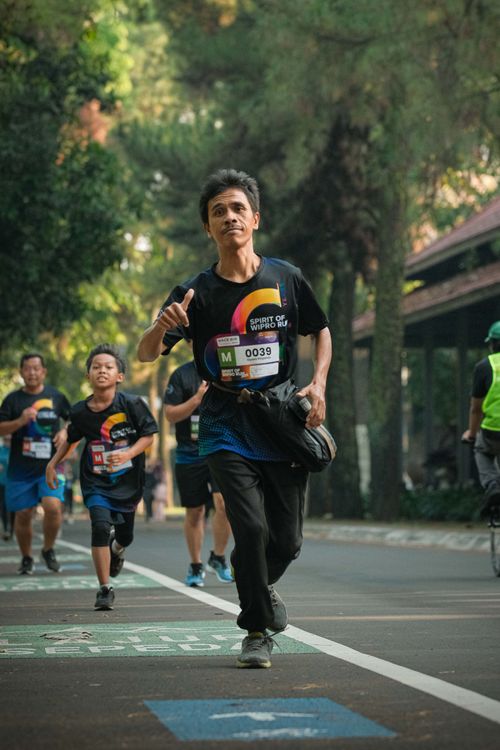 Race photo from WIPRO RUN 2025 - Vitalis Unza 20th Anniversary