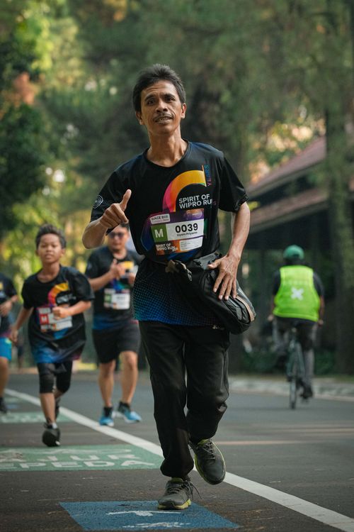 Race photo from WIPRO RUN 2025 - Vitalis Unza 20th Anniversary