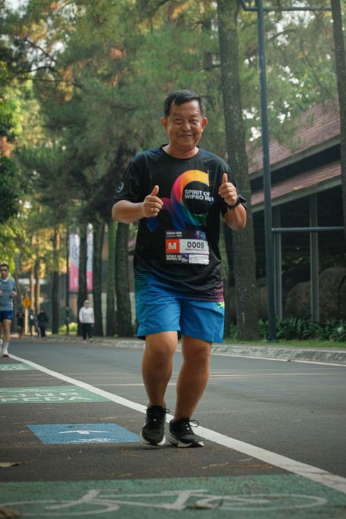 Race photo from WIPRO RUN 2025 - Vitalis Unza 20th Anniversary