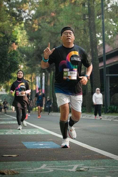 Race photo from WIPRO RUN 2025 - Vitalis Unza 20th Anniversary